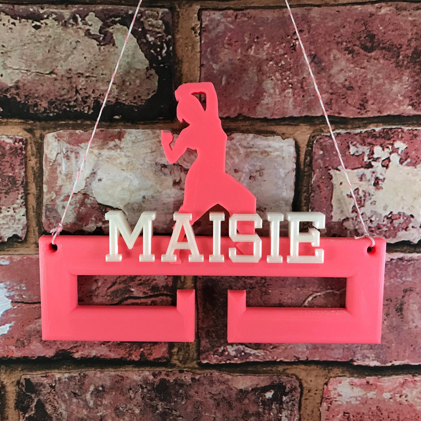 Street Dancer Medal Holder/Hanger - Personalised - 3D Printed - Street Dance - Trophy - any Sport available