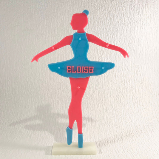 Dancer Pin Medal Hanger/Holder - Personalised - 3D Printed - Trophy - Dancing - any Sport available