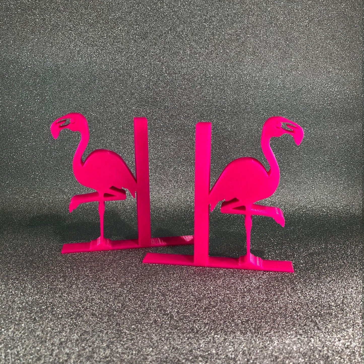 Flamingo Bookends - 3D Printed - Book Storage - Children's Bedroom - Gifts for boys - Gifts for girls - Birthday Gifts - Desk Tidy