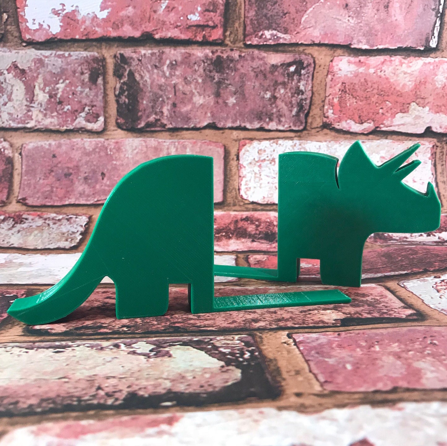 Dinosaur Bookends - 3D Printed - Book Storage - Nursery Decor - Children's Bedroom - Gifts for boys - Gifts for girls - Birthday Gifts