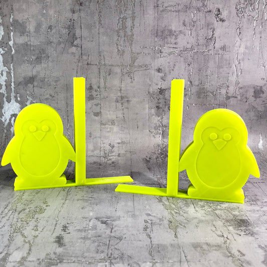 Penguin Bookends - 3D Printed - Book Storage - Nursery Decor - Children's Bedroom - Gifts for boys - Gifts for girls - Birthday Gifts