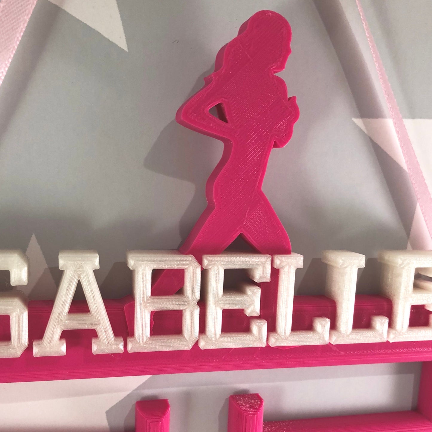 Female Runner Medal Holder/Hanger - Personalised - 3D Printed - Running - Trophy - Athlete - Athletics - any Sport available