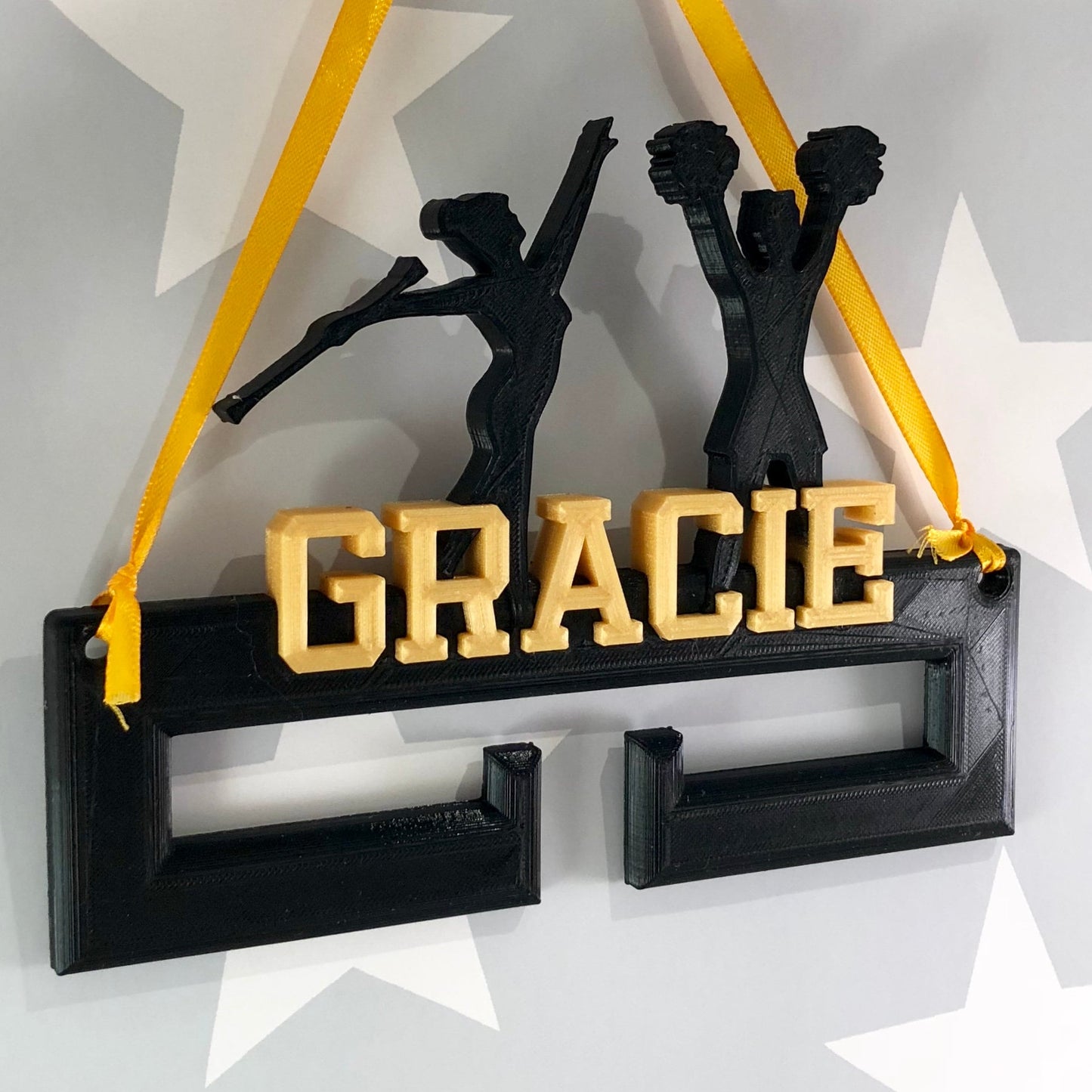 Majorette - Baton Twirling - Medal Hanger/Holder - Personalised - 3D Printed - Cheer - Trophy - Cheerleading - any Sport available