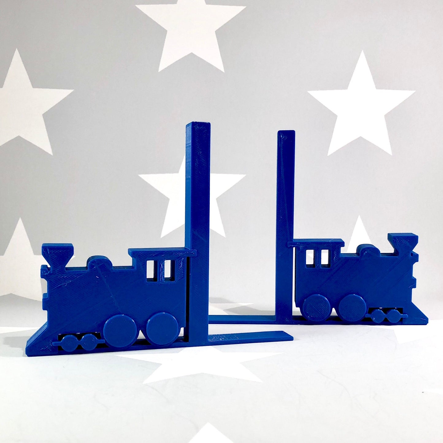 Train Bookends - 3D Printed - Steam Train - Book Storage - Children's Bedroom - Gifts for boys - Gifts for girls - Birthday Gifts