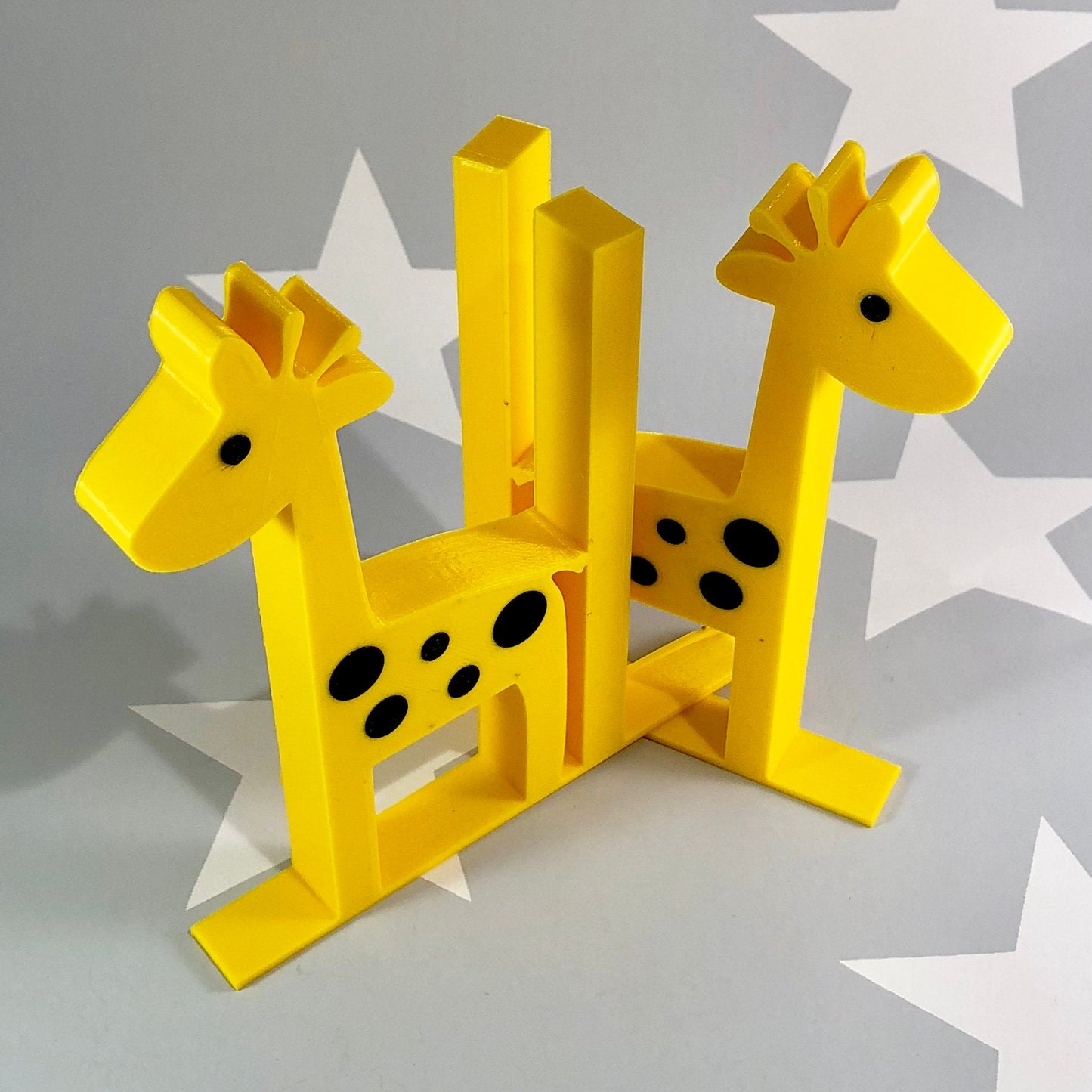 Giraffe Bookends - 3D Printed - Book Storage - Children's Bedroom - Gifts for boys - Gifts for girls - Rainforest - Desk Tidy - Nursery