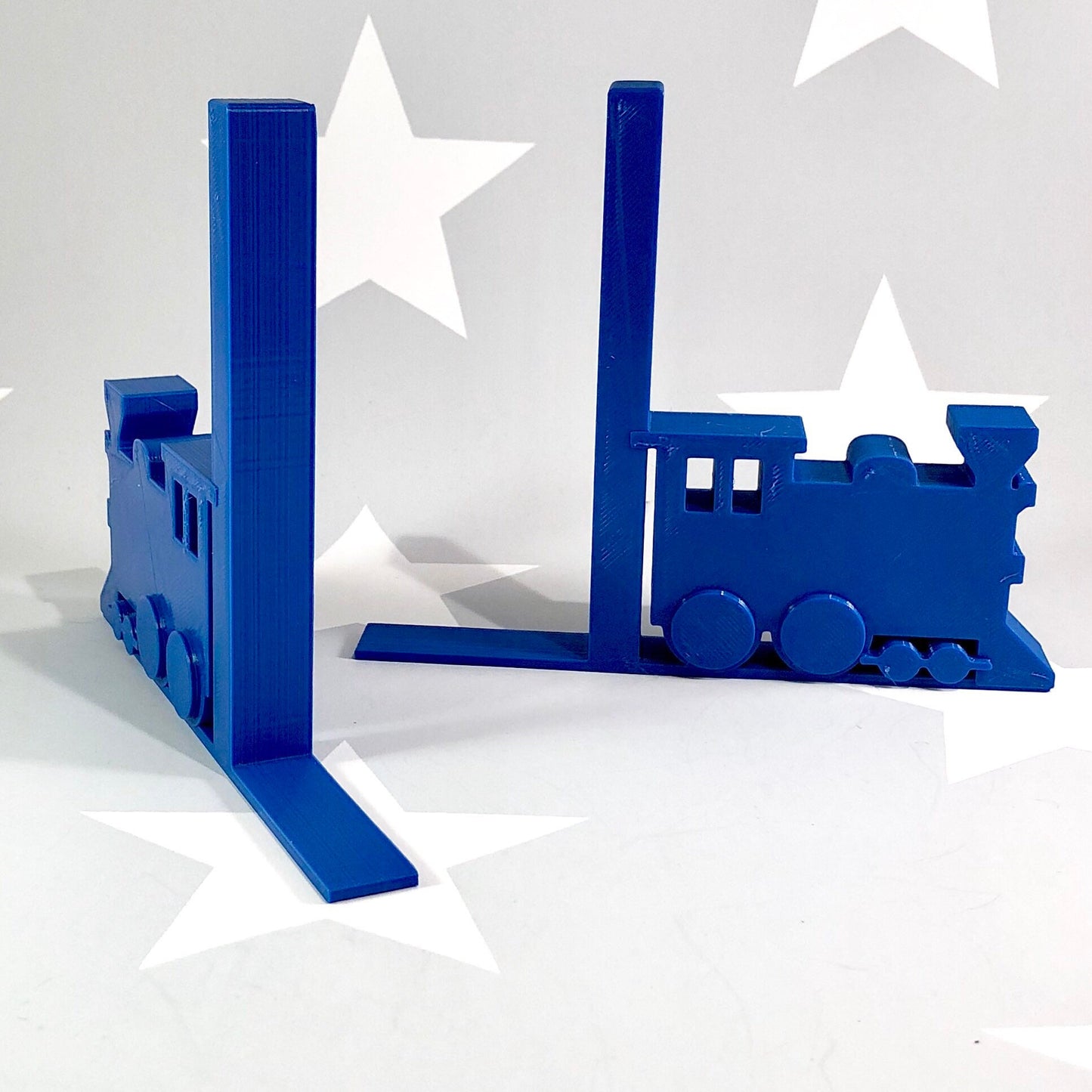 Train Bookends - 3D Printed - Steam Train - Book Storage - Children's Bedroom - Gifts for boys - Gifts for girls - Birthday Gifts