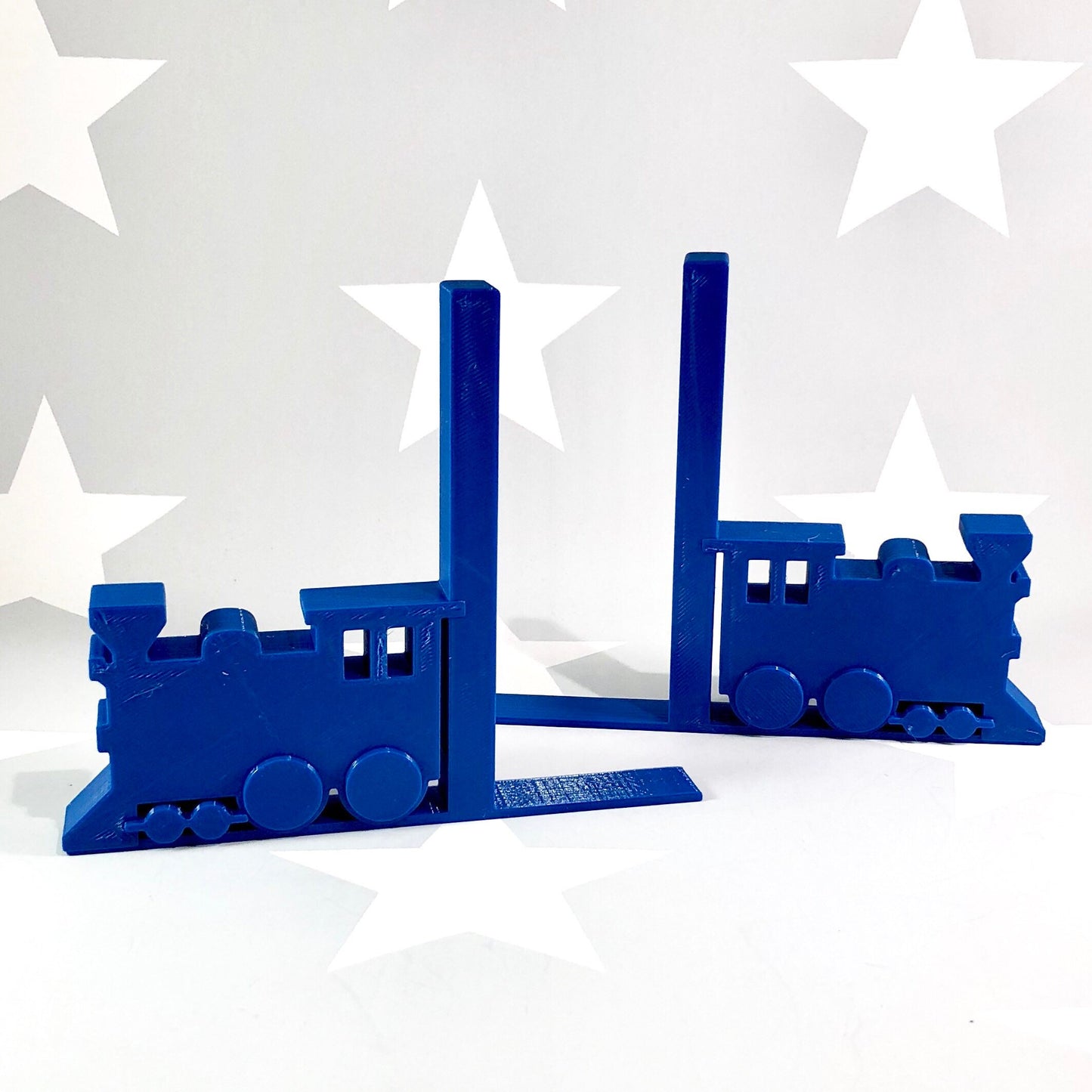 Train Bookends - 3D Printed - Steam Train - Book Storage - Children's Bedroom - Gifts for boys - Gifts for girls - Birthday Gifts