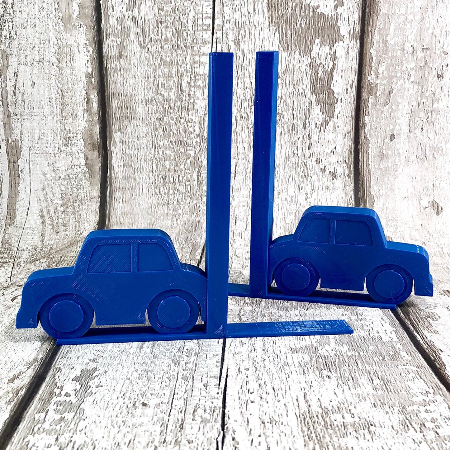 Car Bookends - 3D Printed - Book Storage - Nursery Decor - Children's Bedroom - Gifts for boys - Gifts for girls - Birthday Gifts