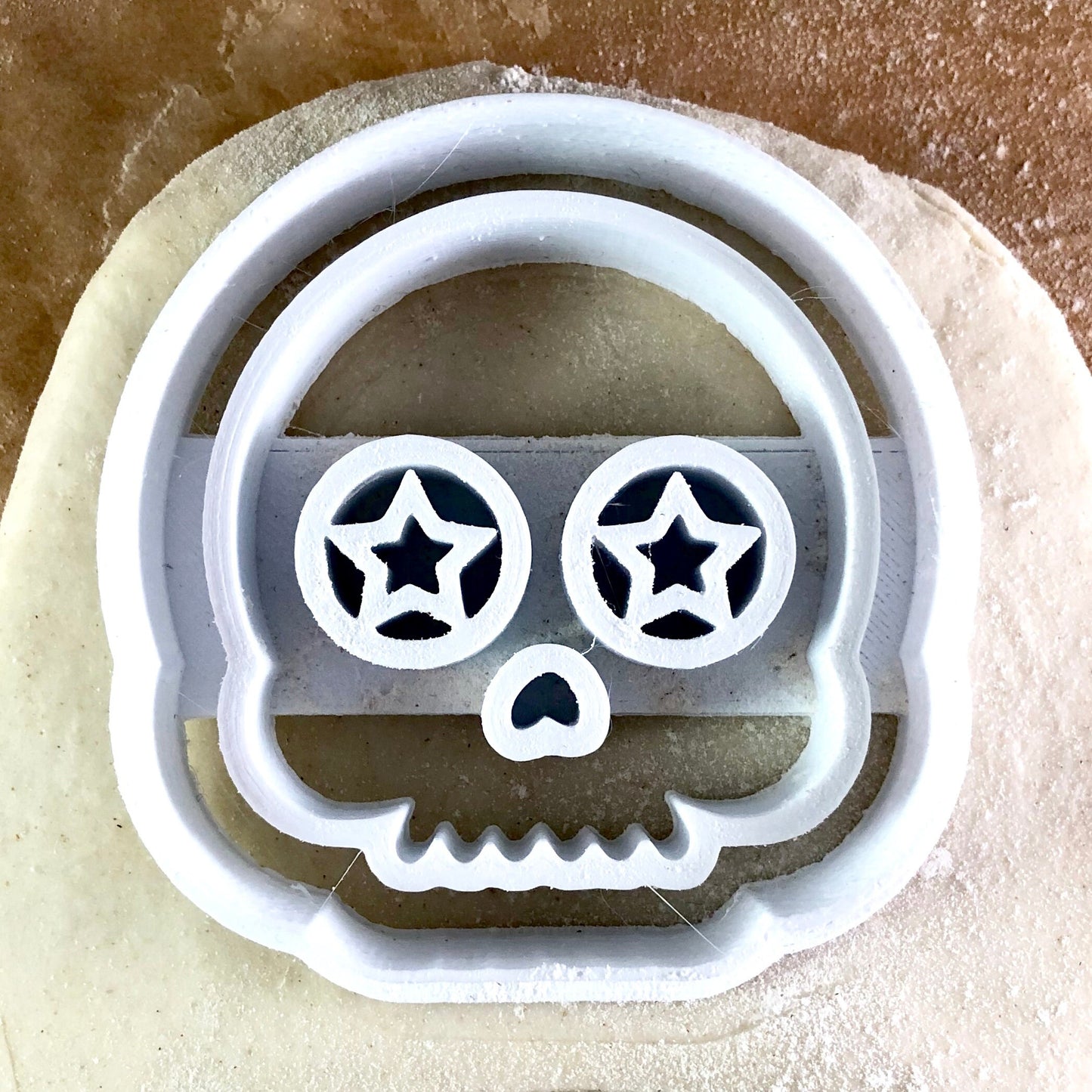 Star Sugar Skull - Cookie Cutter - Cute Cutter - Biscuit - Fondant - Clay cutter -   Dough - One of a kind