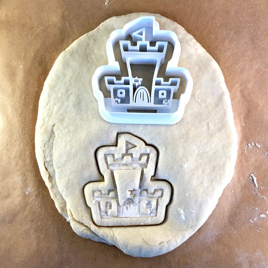 Castle - Fortress - Cookie Cutter - Cute Cutter - Biscuit - Fondant - Clay cutter -   Dough - One of a kind