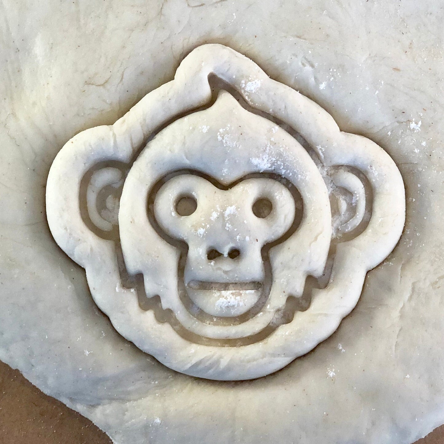 Monkey - Chimpanzee - Cookie Cutter - Cute Cutter - Biscuit - Fondant - Clay cutter -   Dough - One of a kind