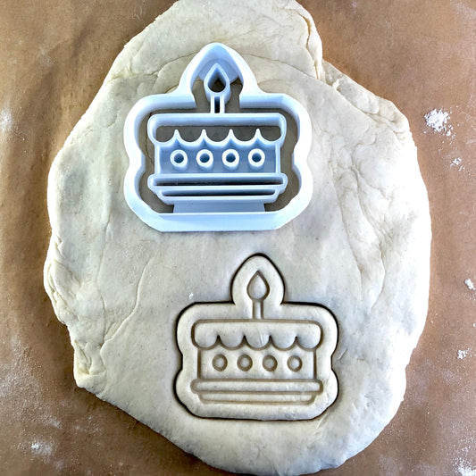 Birthday Cake - Wedding Cake - Cookie Cutter - Cute Cutter - Biscuit - Fondant - Clay cutter -   Dough - One of a kind