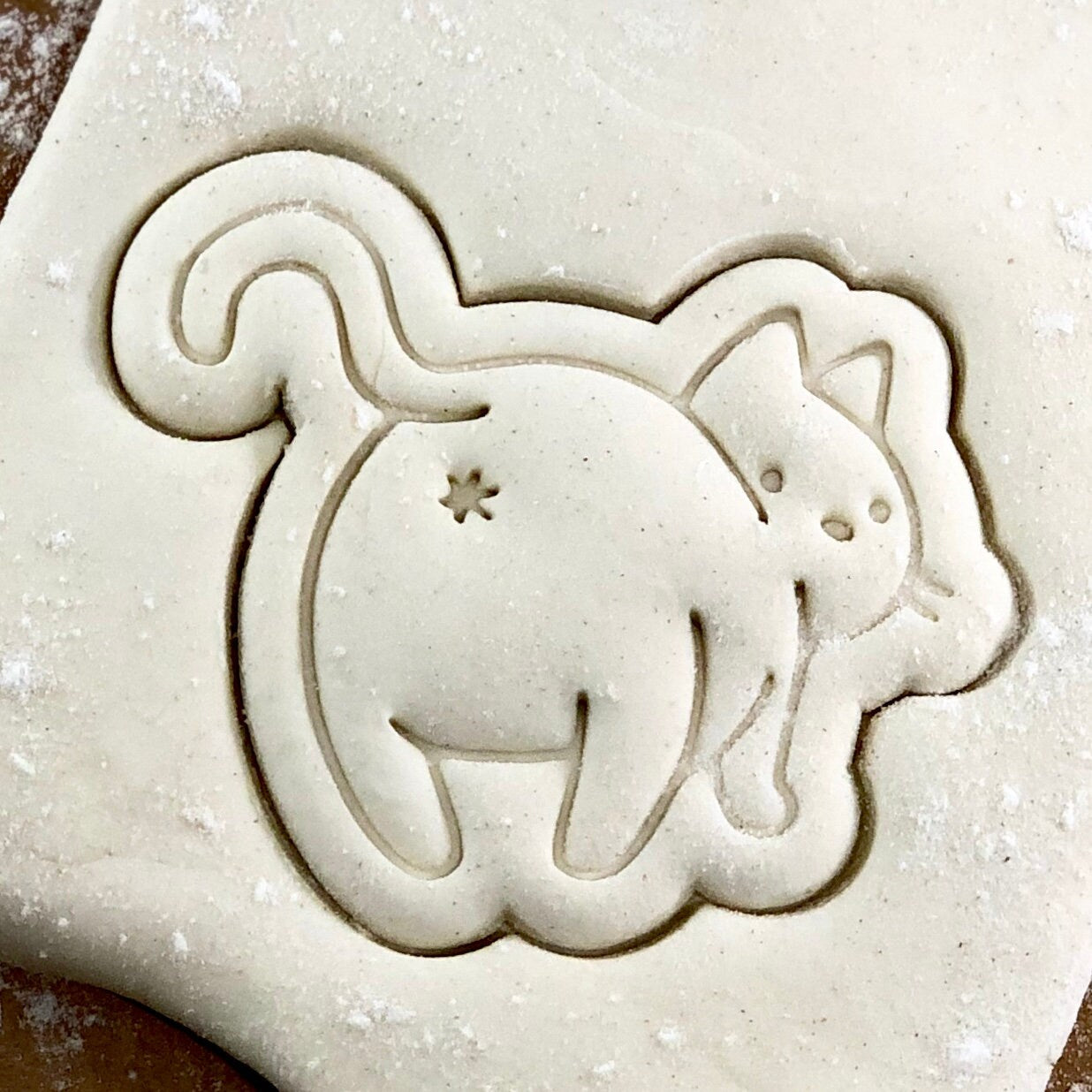 Cat Butt - Cookie Cutter - Cute Cutter - Biscuit - Fondant - Clay cutter -   Dough - One of a kind