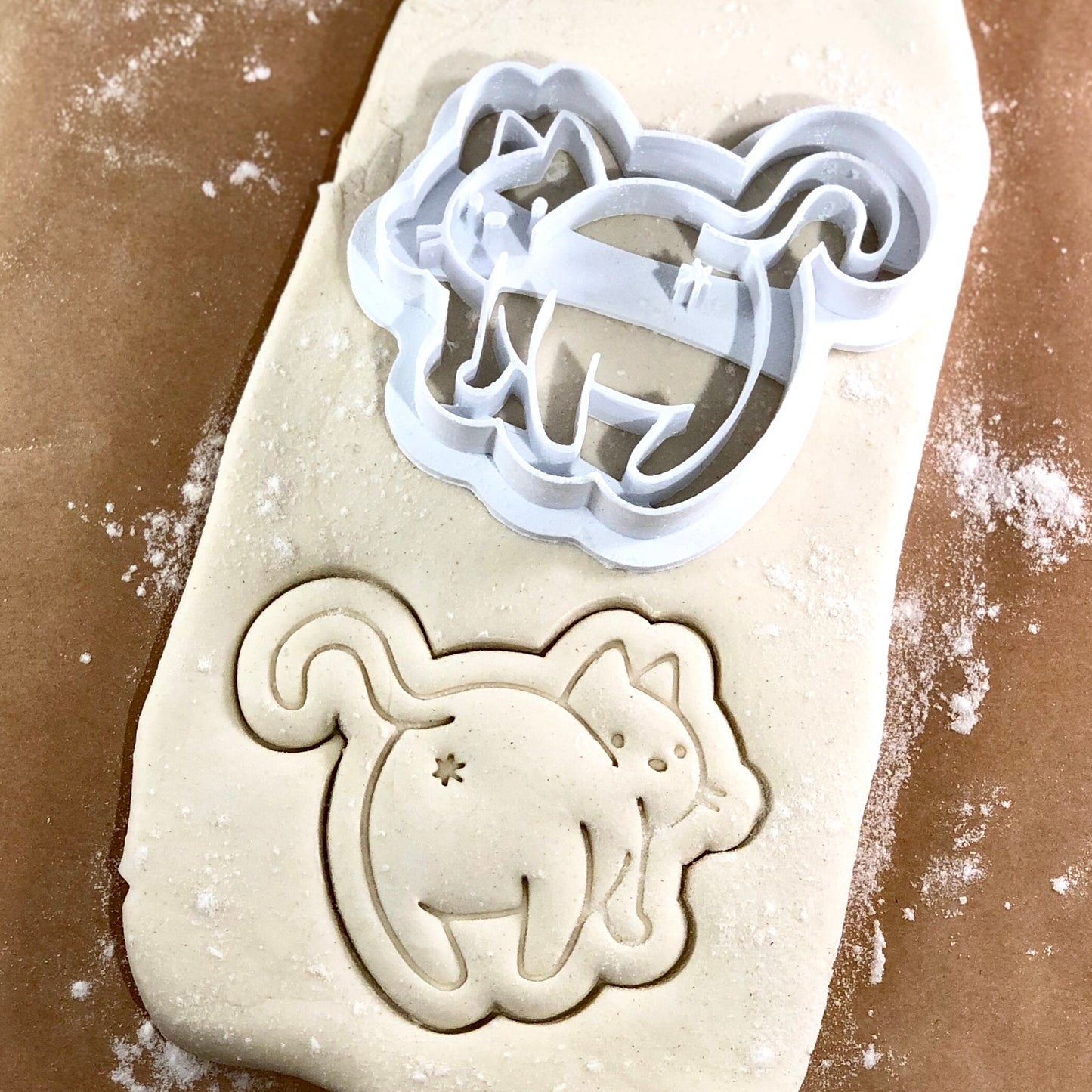 Cat Butt - Cookie Cutter - Cute Cutter - Biscuit - Fondant - Clay cutter -   Dough - One of a kind