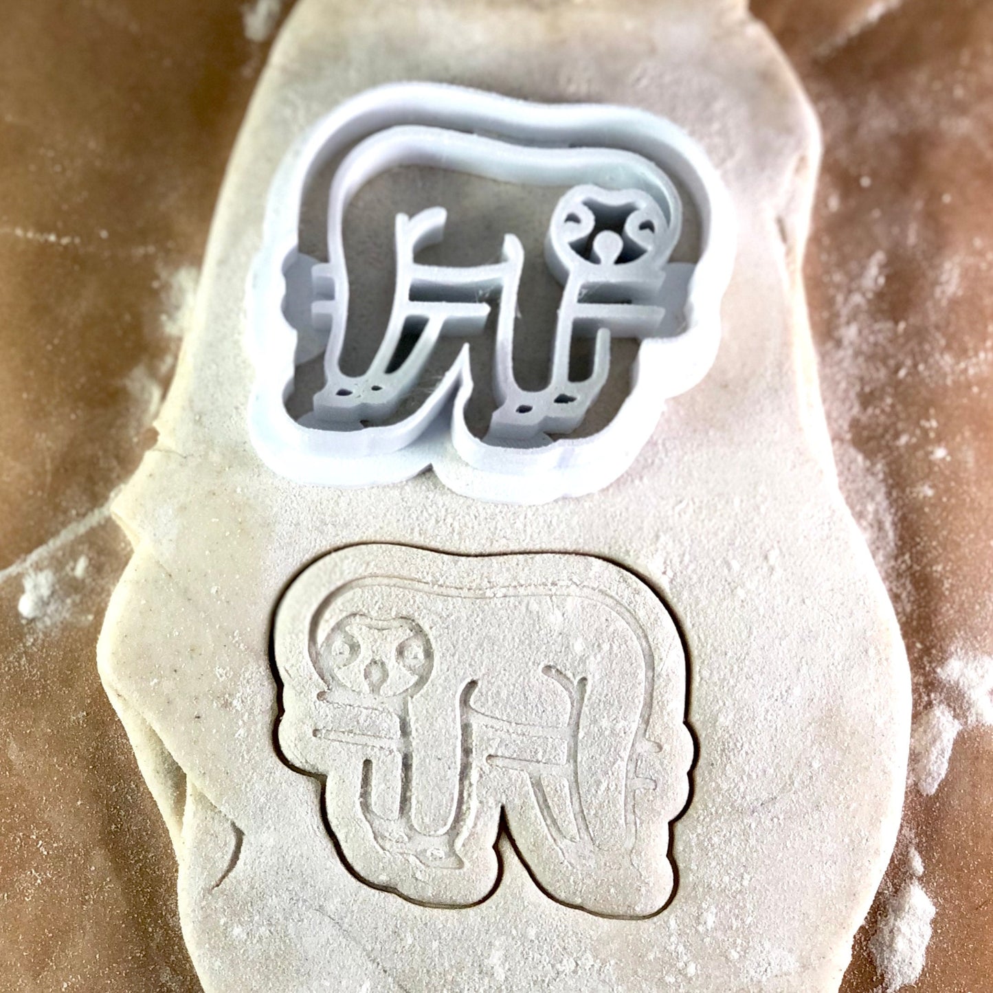 Sloth - Cookie Cutter - Cute Cutter - Biscuit - Fondant - Clay cutter -   Dough - One of a kind