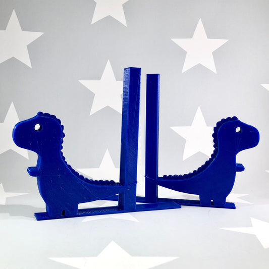 T-Rex - Dinosaur Bookends - 3D Printed - Book Storage - Nursery Decor - Children's Bedroom - Gifts for boys - Gifts for girls - Birthday