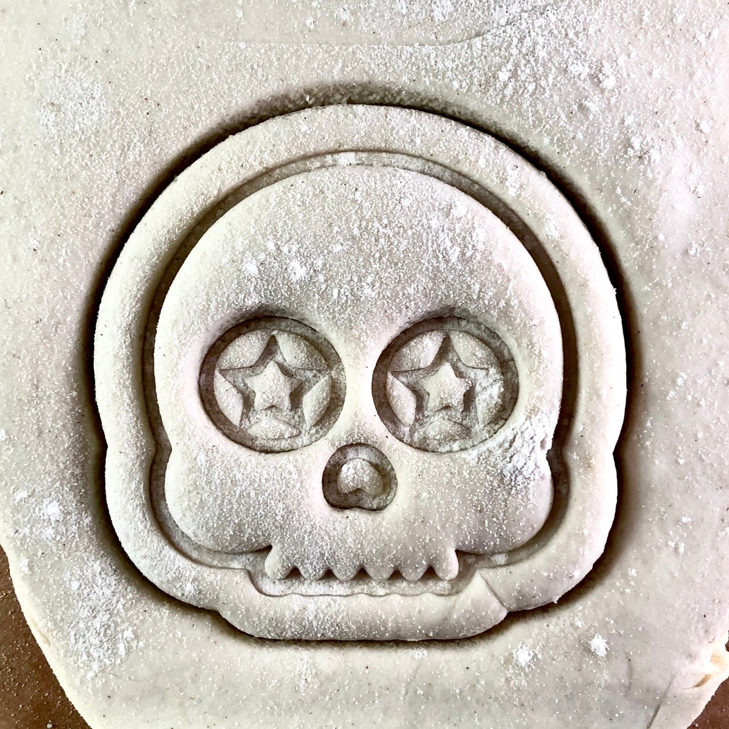 Star Sugar Skull - Cookie Cutter - Cute Cutter - Biscuit - Fondant - Clay cutter -   Dough - One of a kind