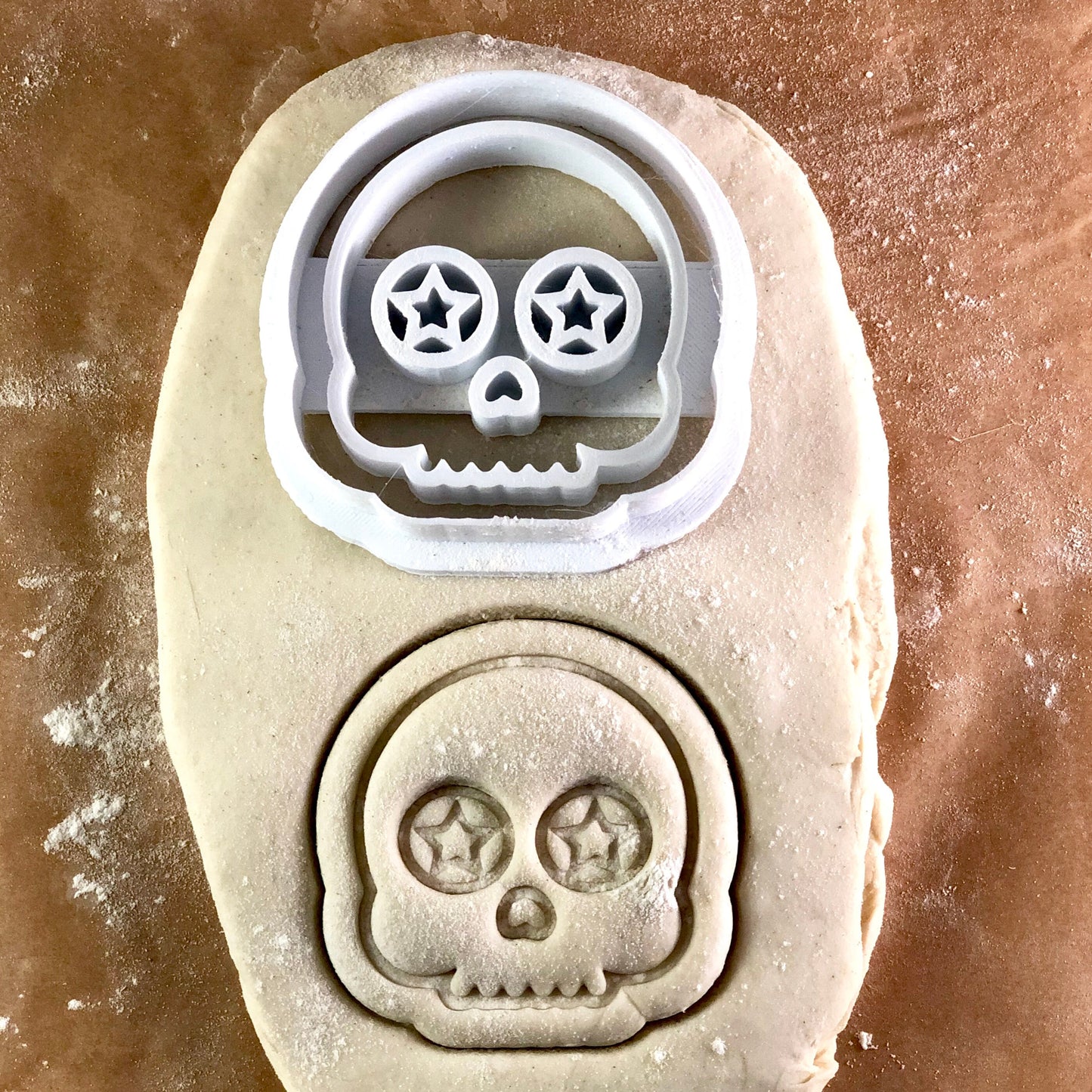 Star Sugar Skull - Cookie Cutter - Cute Cutter - Biscuit - Fondant - Clay cutter -   Dough - One of a kind