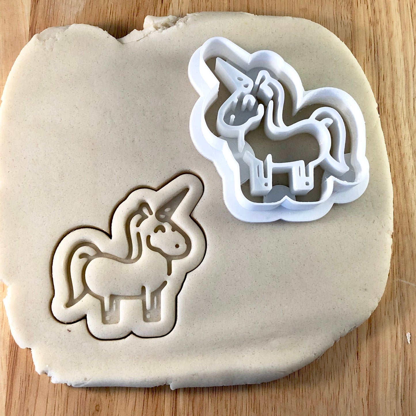 Unicorn - Cookie Cutter - Cute Cutter - Biscuit - Fondant - Clay cutter -   Dough - One of a kind