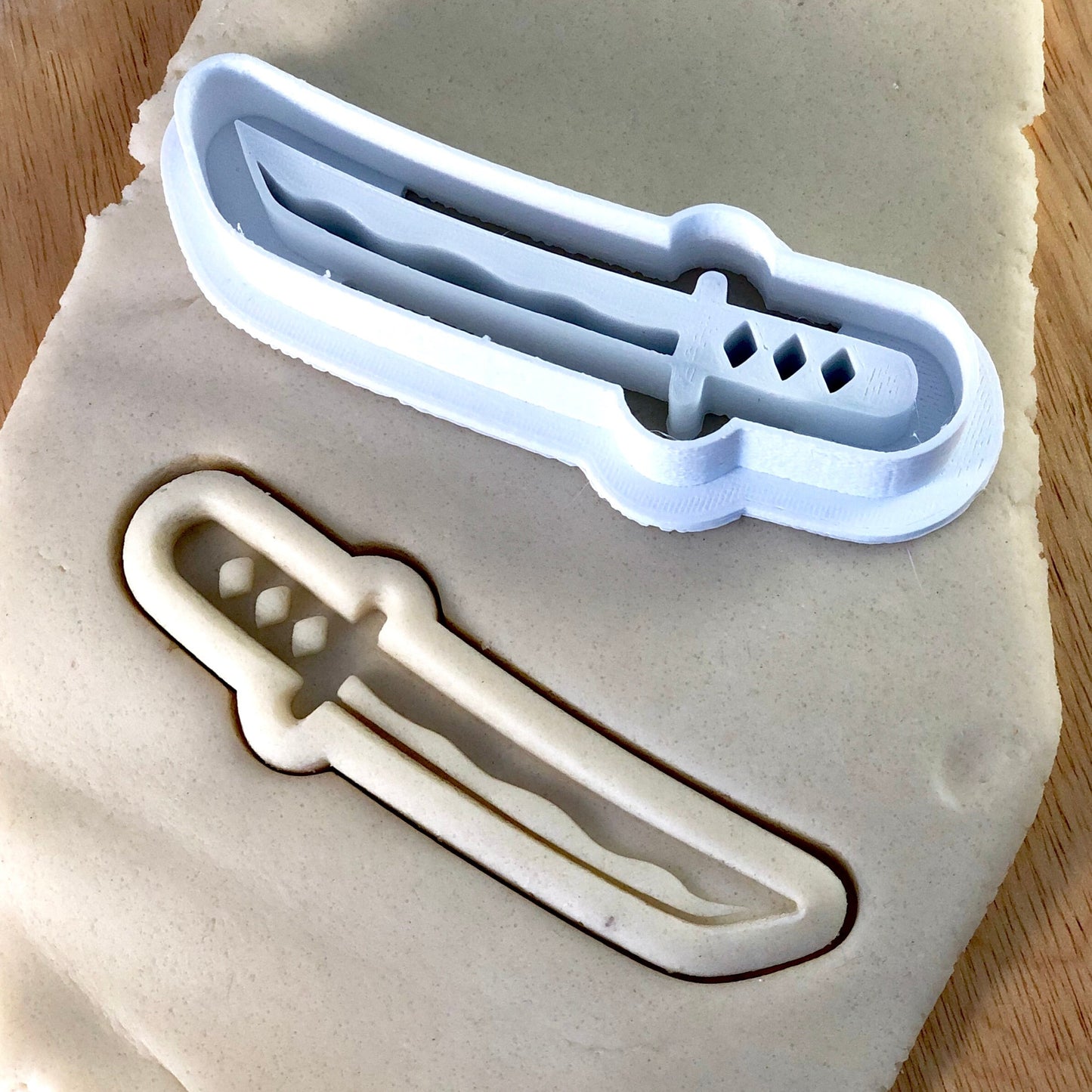 Samurai Sword Ninja  - Cookie Cutter - Cute Cutter - Biscuit - Fondant - Clay cutter -   Dough - One of a kind