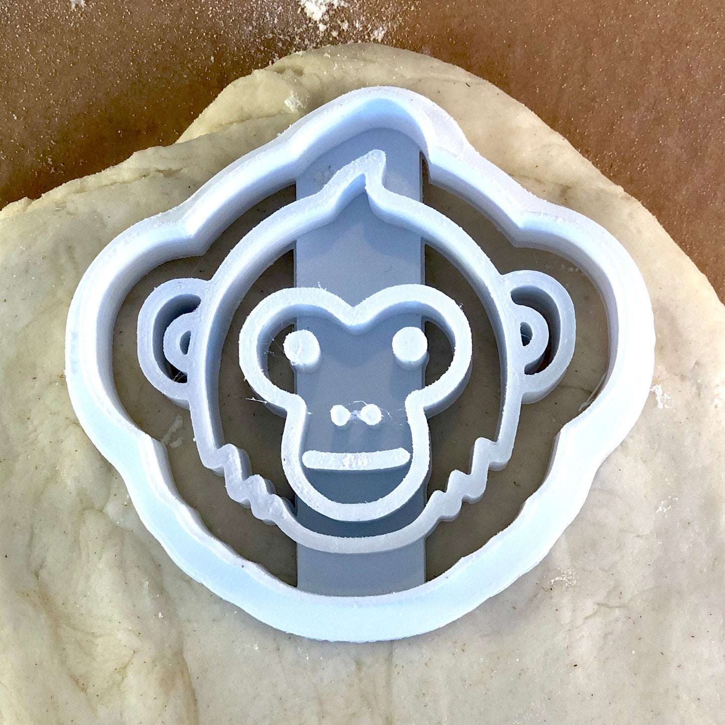 Monkey - Chimpanzee - Cookie Cutter - Cute Cutter - Biscuit - Fondant - Clay cutter -   Dough - One of a kind