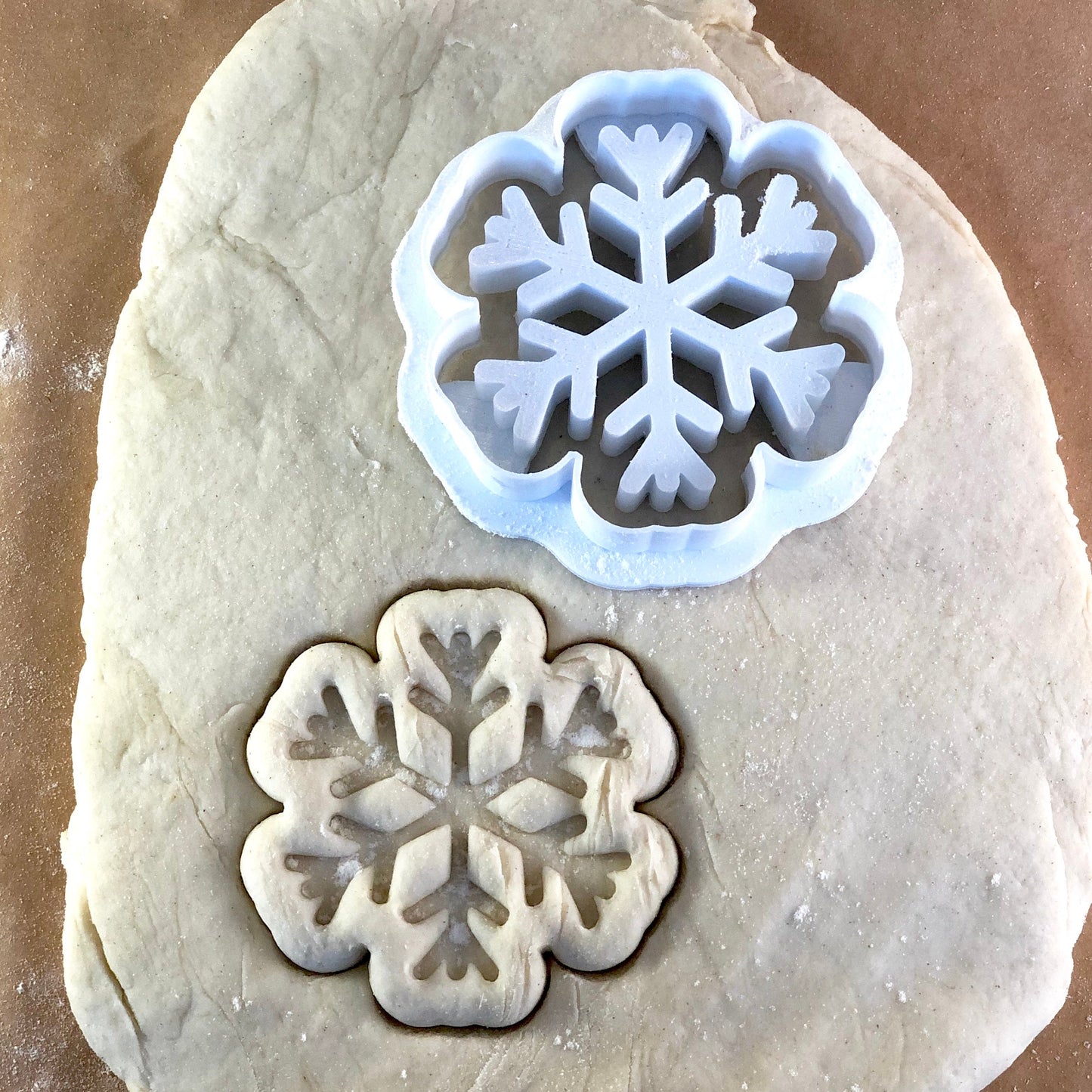 Snowflake - snow - Christmas - Cookie Cutter - Cute Cutter - Biscuit - Fondant - Clay cutter -   Dough - One of a kind