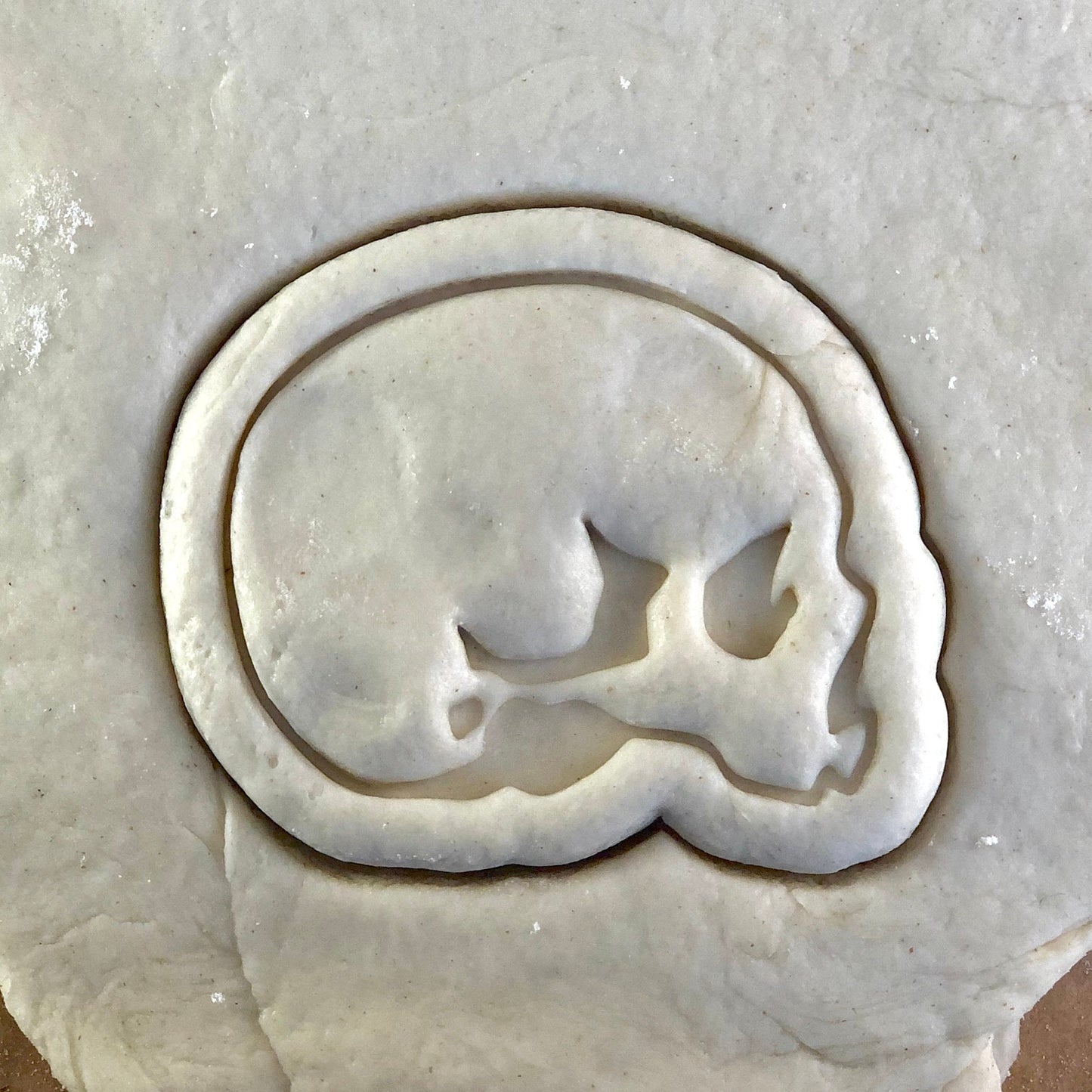 Skull - Cookie Cutter - Cute Cutter - Biscuit - Fondant - Clay cutter -   Dough - One of a kind