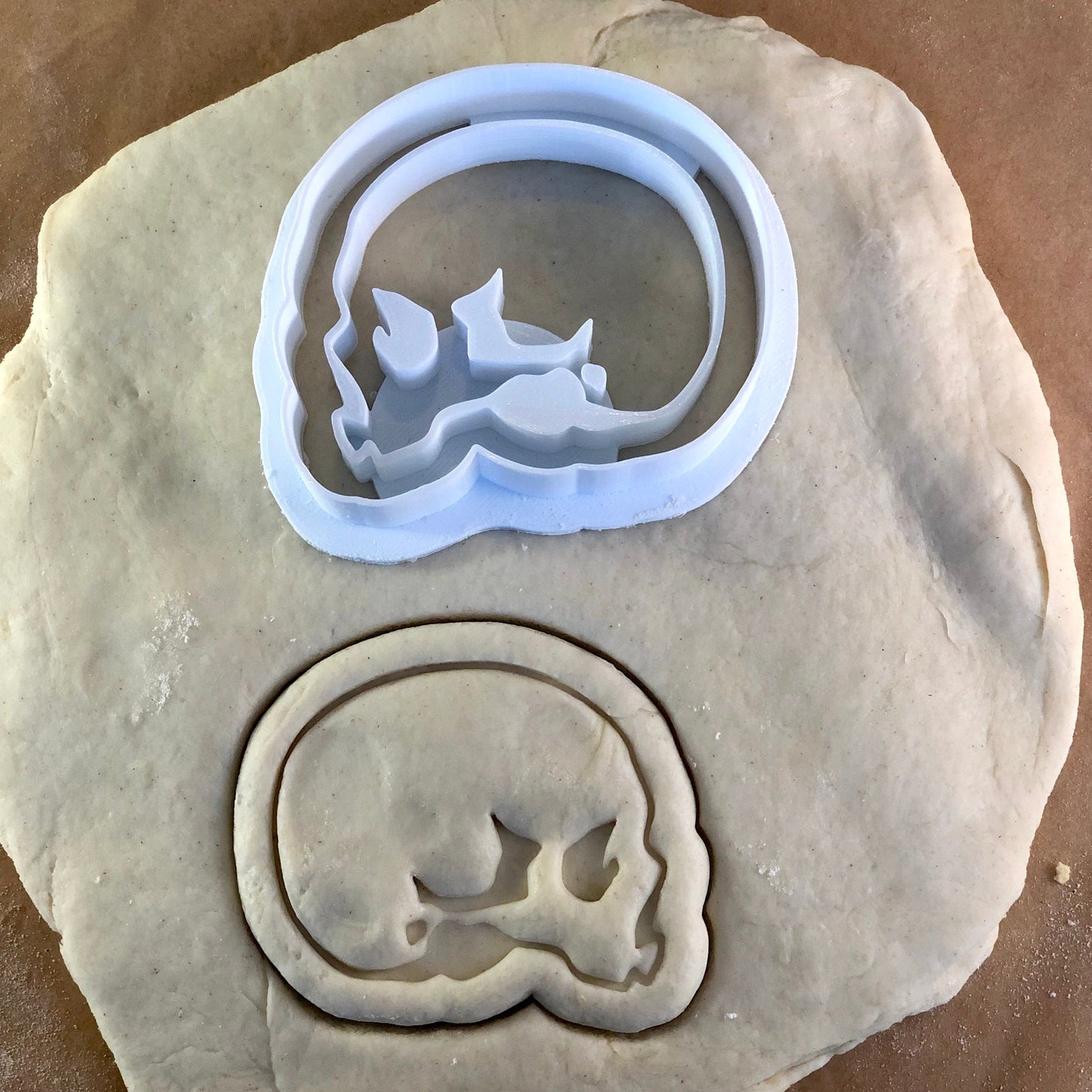 Skull - Cookie Cutter - Cute Cutter - Biscuit - Fondant - Clay cutter -   Dough - One of a kind