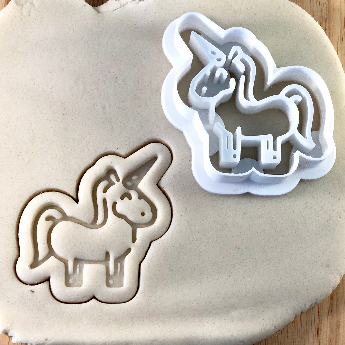 Unicorn - Cookie Cutter - Cute Cutter - Biscuit - Fondant - Clay cutter -   Dough - One of a kind