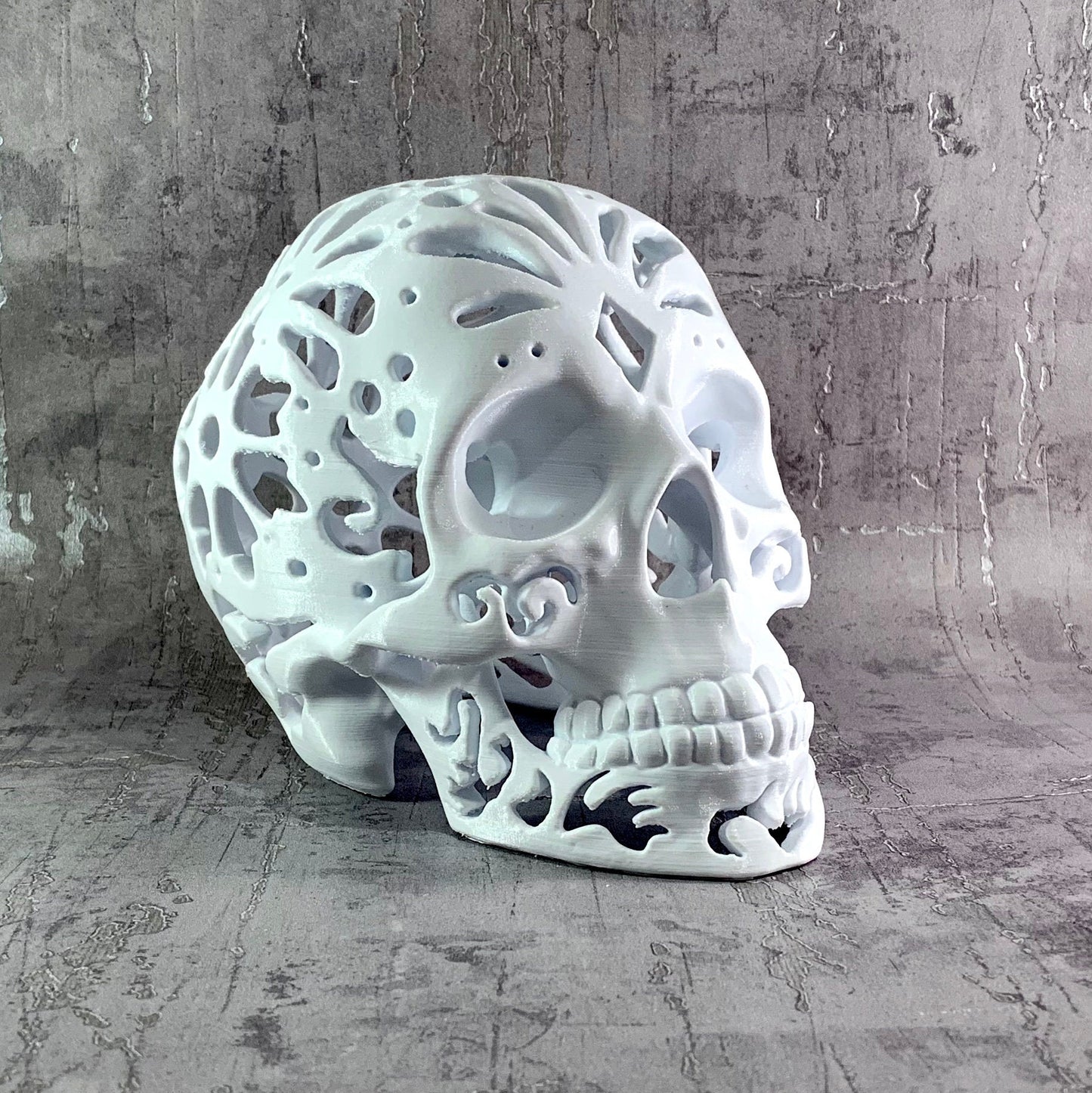 Skull Sculpture Cranial Sugar Skull Art Piece WowLondon (Large)