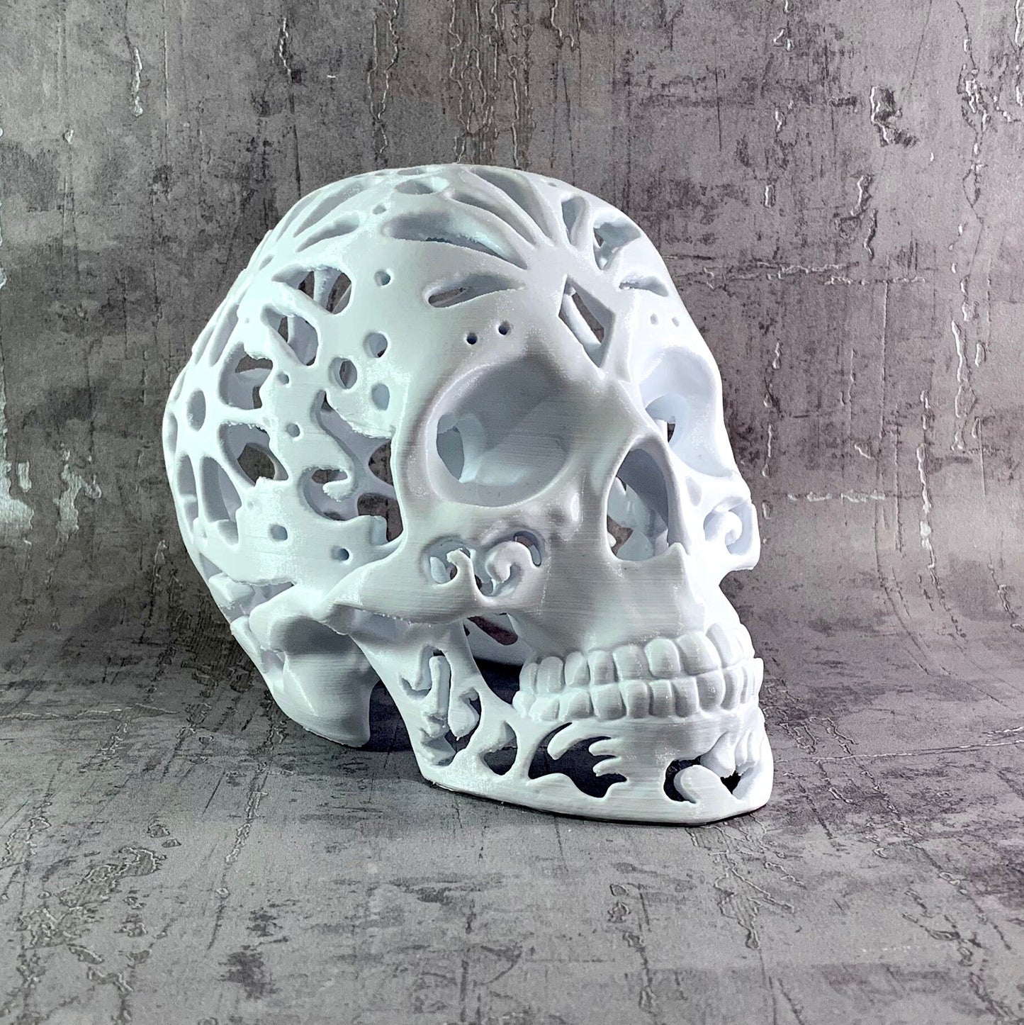 Skull Sculpture Cranial Sugar Skull Art Piece WowLondon (Medium)