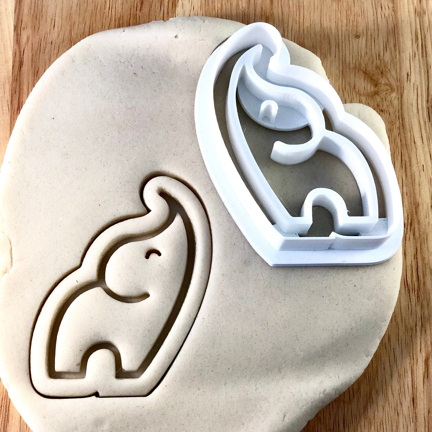 Cute Elephant - Cookie Cutter - Cute Cutter - Biscuit - Fondant - Clay cutter -   Dough - One of a kind