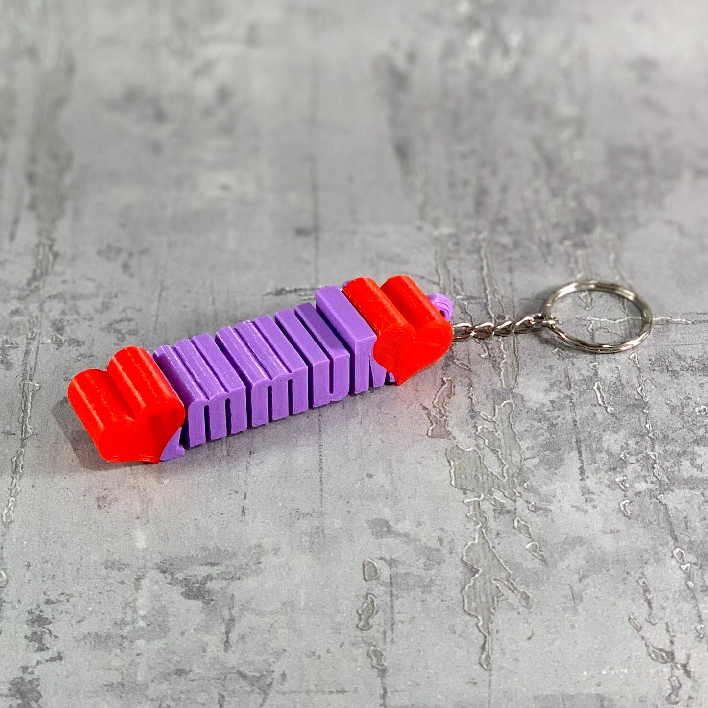 Mummy/Mother/Mum- Grandmother/Granny - Heart - Children/Grandchildren - Keyring - Keychain - Personalised 3D Printed - Birthday -Mothers Day