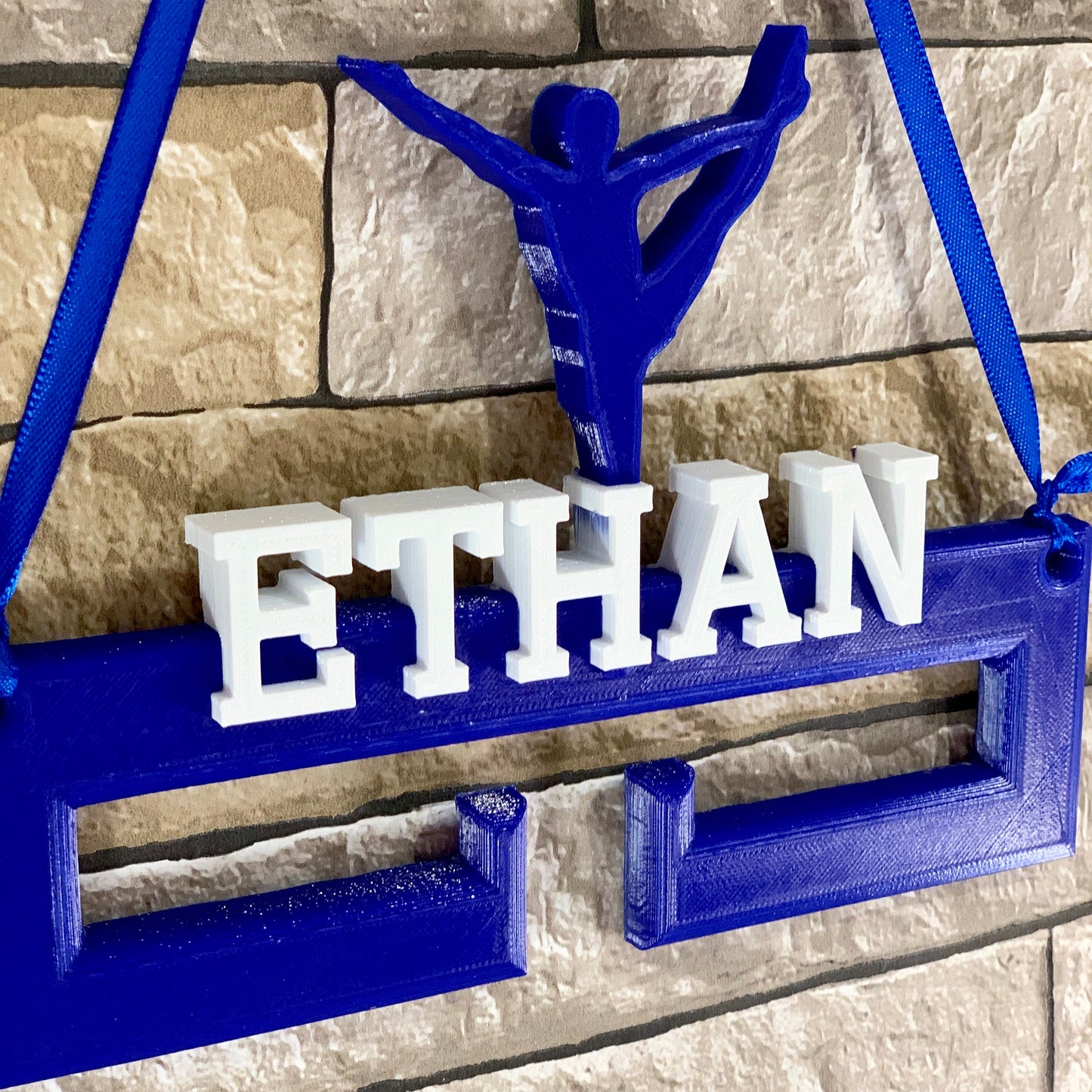 Male Gymnast Medal Hanger/Holder - Personalised - 3D Printed - Gymnastics - Trophy - Gymnastics is my life - any Sport available