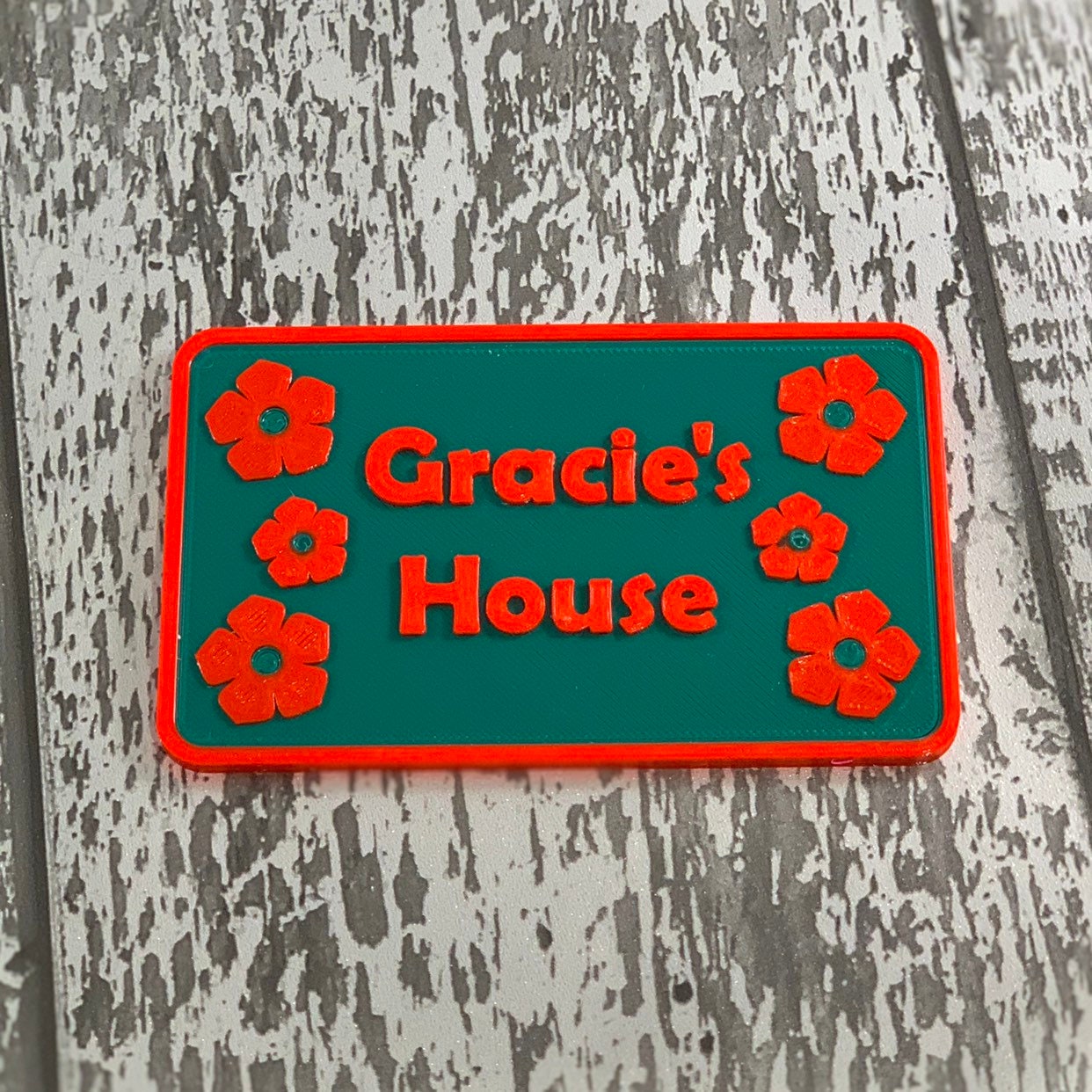 Children's Playhouse Sign - Little Tikes - Door Plaque - Door Sign - Playhouse