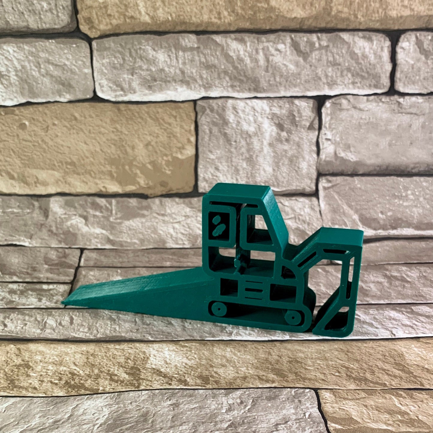 Digger Doorstop - 3D Printed - Vehicles - Construction - Transport - Children Bedroom - Kids - Home Decor - Door Stopper - Gifts for Home