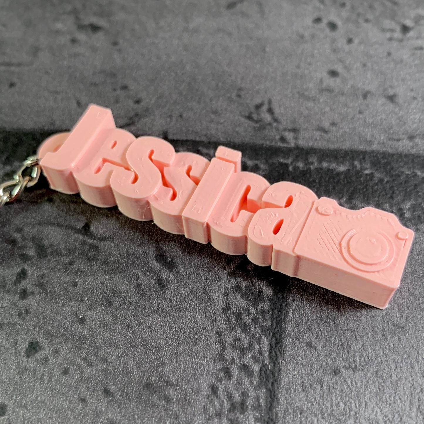 Symbol Personalised Keyring - Personalized Keychain - 3D Printed - Party Bag Fillers - School Bag - Book Bag Tag - Under 5 Pounds - Gifts