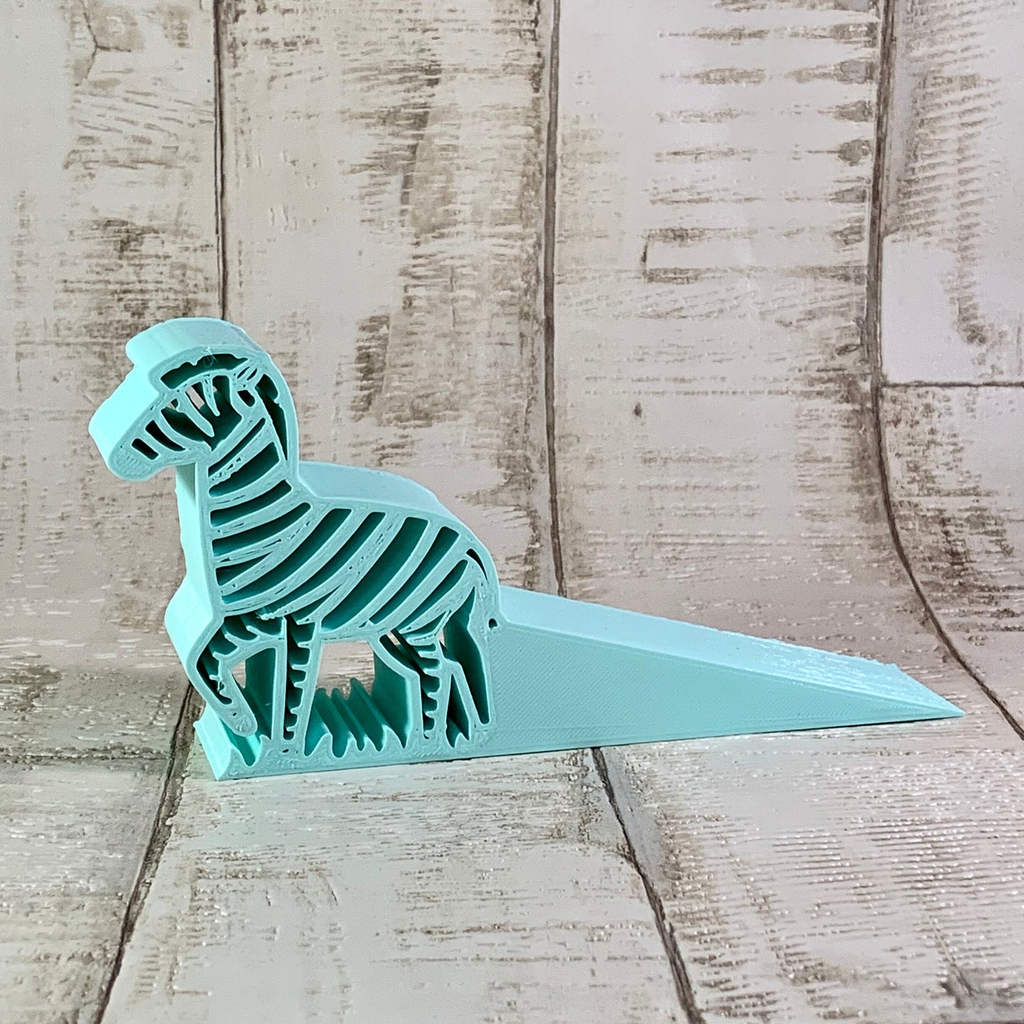 Zebra Doorstop - 3D Printed - Zoo - Wildlife - Safari - Children Bedroom - Kids - Home Decor -Ornament - Door Stopper - Gifts for Home