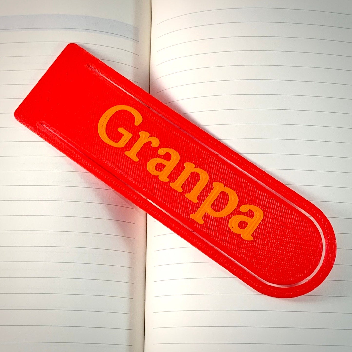 Bookmark Personalised - 3D Printed - Book Lovers - Gifts for Her - Gifts for Him - Party Bag Fillers / Favours - Gifts under 5 pounds