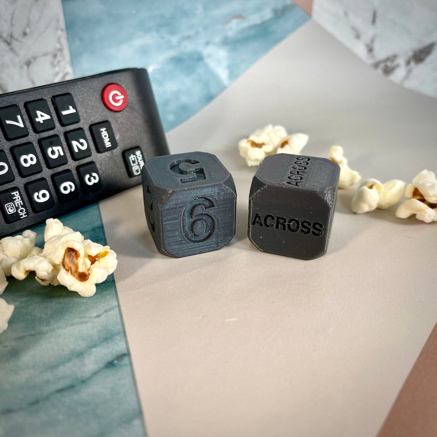 TV & Movie Online streaming - Dice - Decision Maker - 3D Printed - gift idea for him, her - gift for couples - date night - new home gift