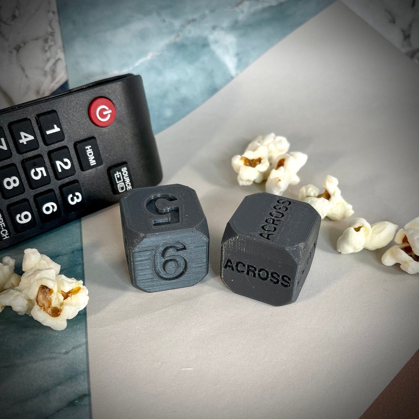 TV & Movie Online streaming - Dice - Decision Maker - 3D Printed - gift idea for him, her - gift for couples - date night - new home gift