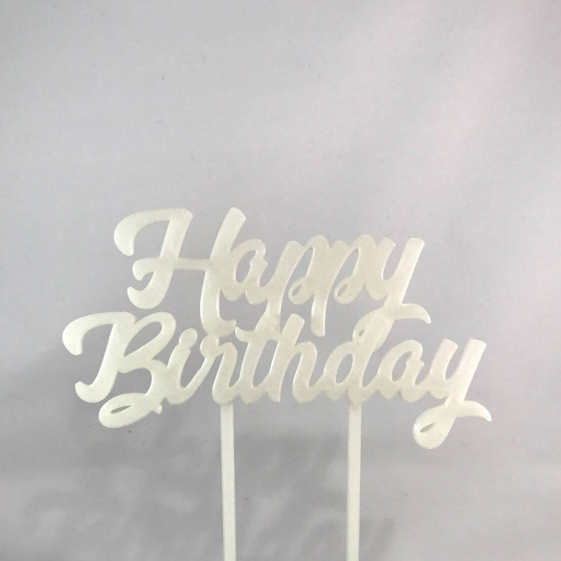 Happy Birthday Cake Topper - Party Decorations - Cake Decorating - Reusable - Birthday Celebrations - Party Decor