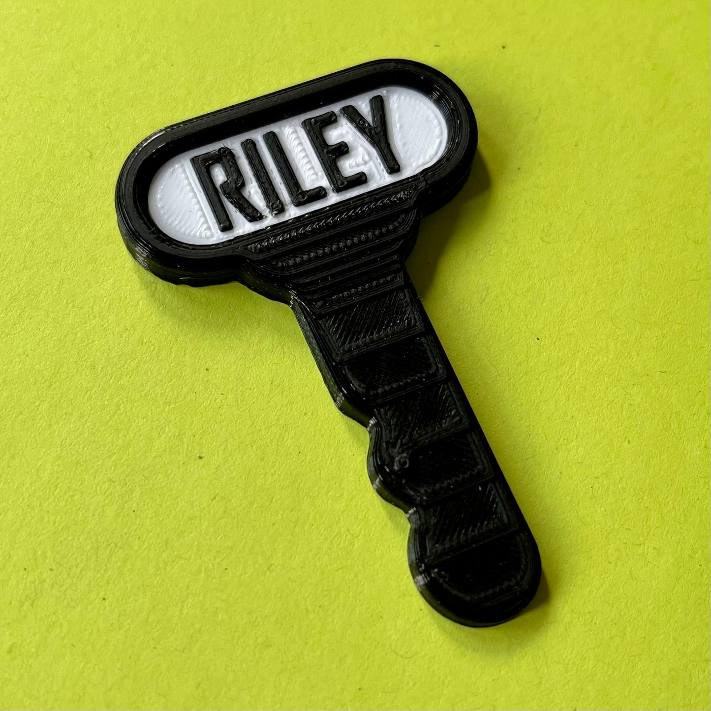 Little Tikes Car Replacement Key Personalised - 3D printed - Toy Car - Children - Kids - Name - Garden Toys - First 1st Birthday Gifts