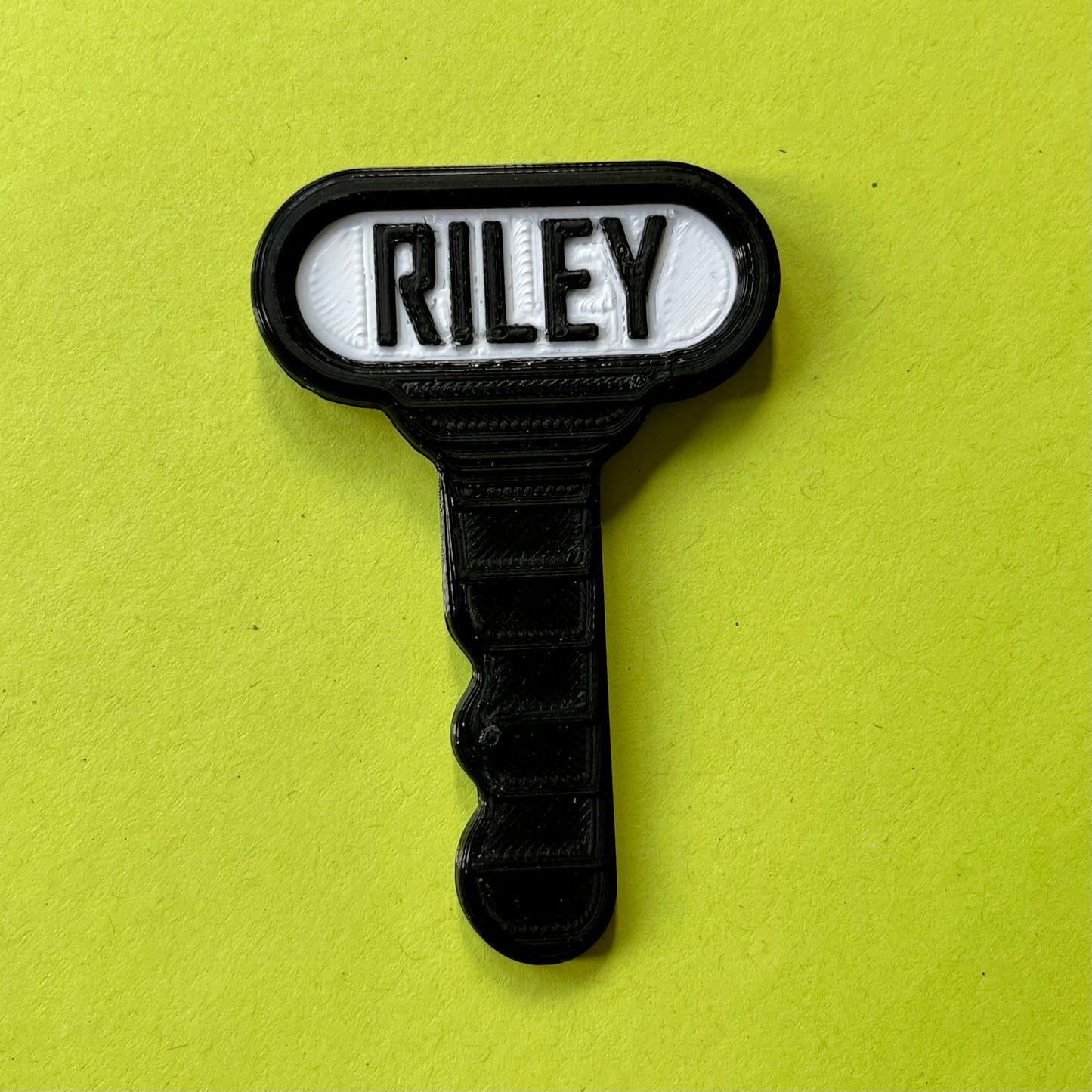 Little Tikes Car Replacement Key Personalised - 3D printed - Toy Car - Children - Kids - Name - Garden Toys - First 1st Birthday Gifts