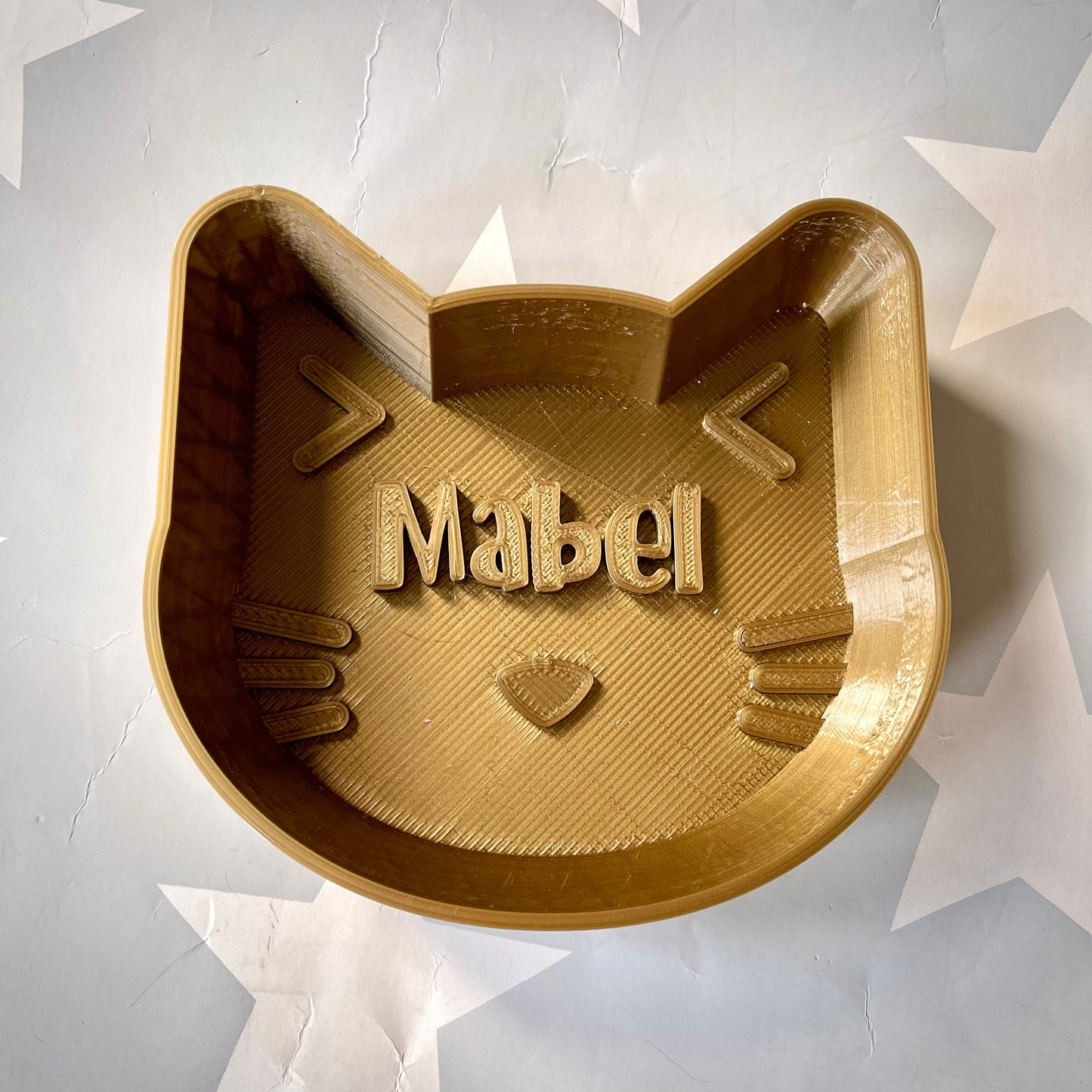 Cat Feeding Bowl Dish Personalised  - 3D Printed - Kitten - Pussycat - Custom - Pet Feeding - Pet Lover - Pets - Animal Lover - Home Decor