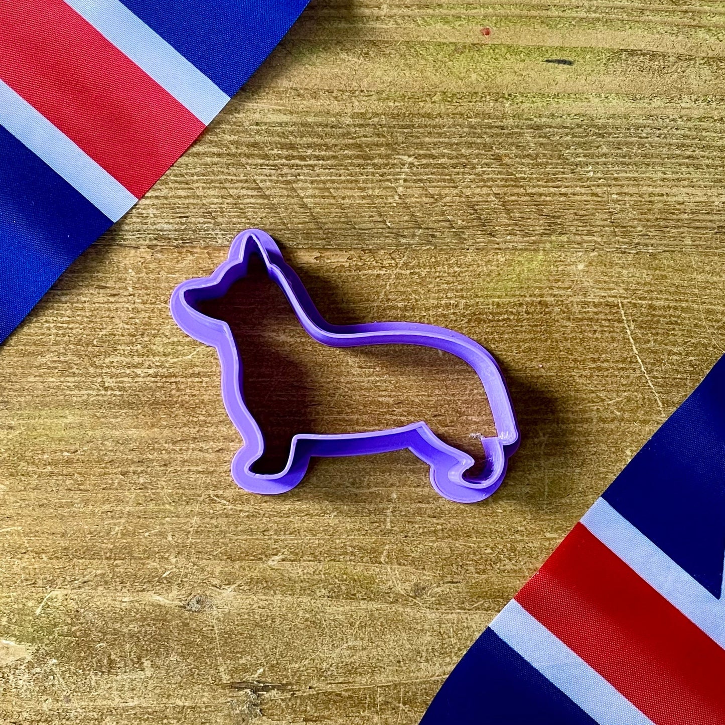 Corgi Dog - Cookie Cutter - Cute Cutter - Biscuit - Fondant - Clay cutter - Dough - Queens Platinum Jubilee - Monarchy - Royalty - Royal