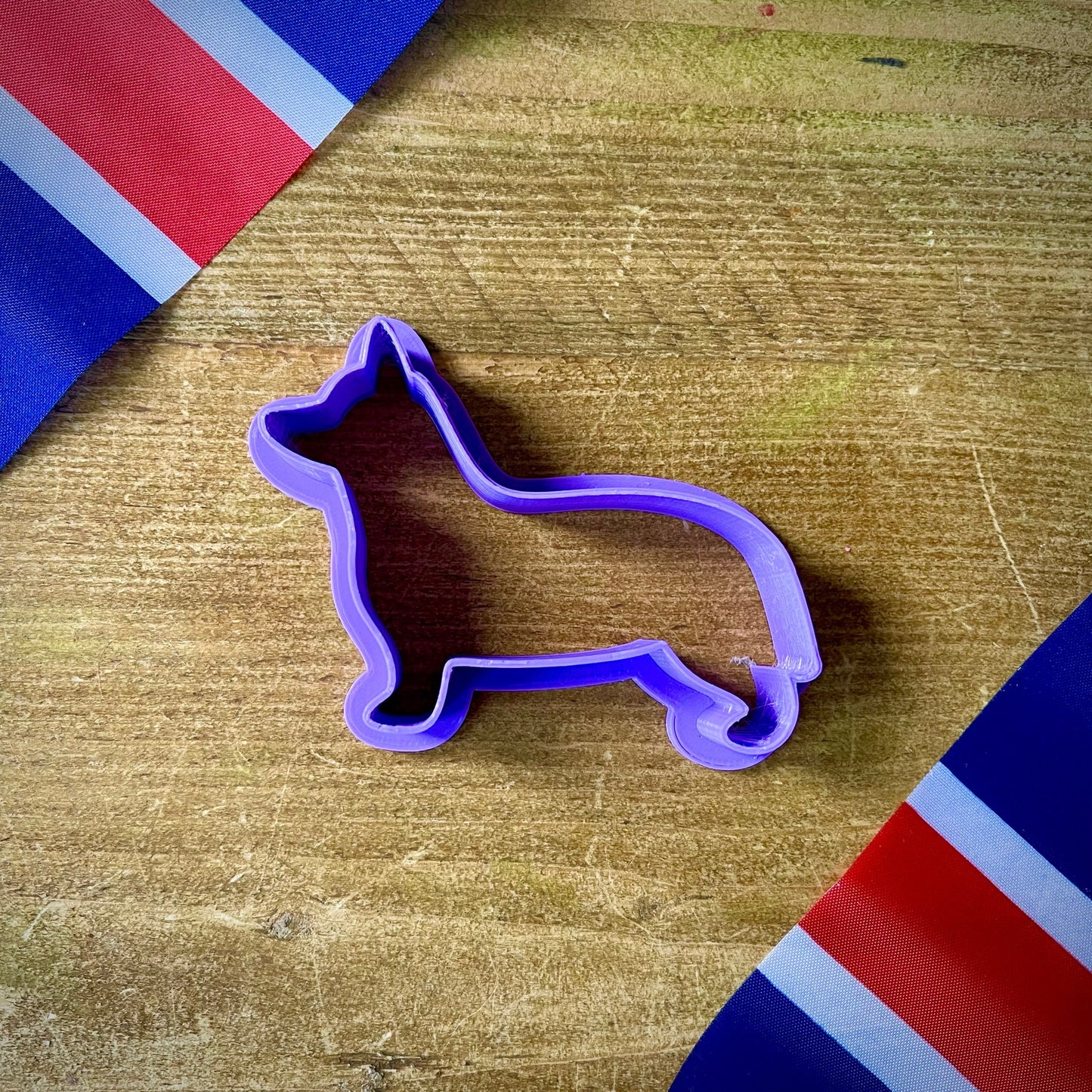 Corgi Dog - Cookie Cutter - Cute Cutter - Biscuit - Fondant - Clay cutter - Dough - Queens Platinum Jubilee - Monarchy - Royalty - Royal