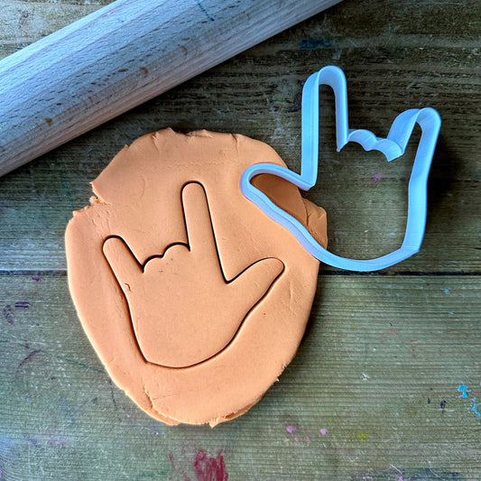 Rock n Roll Cookie Cutter - Cute Cutter - Biscuit - Fondant - Clay cutter -   Dough - One of a kind