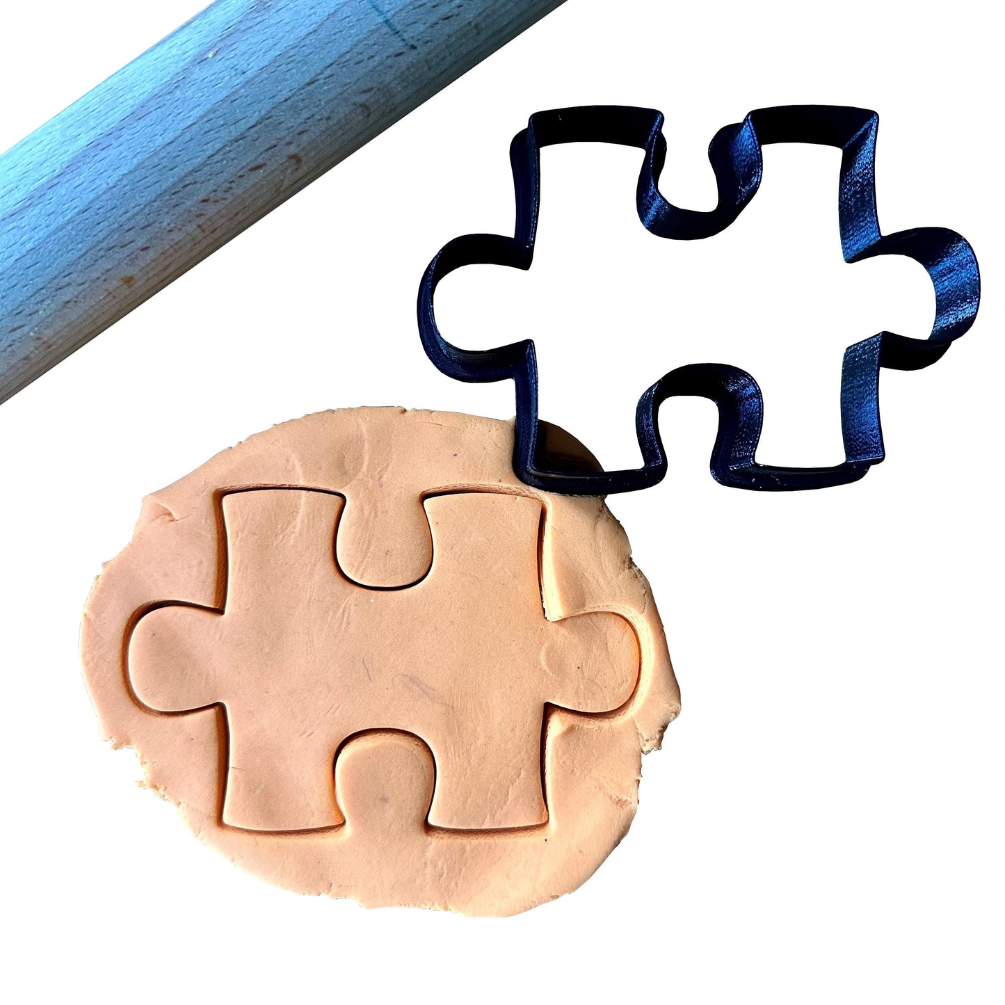 Jigsaw Puzzle Cookie Cutter - New home - Cute Cutter - Biscuit - Fondant - Clay cutter - Dough - One of a kind