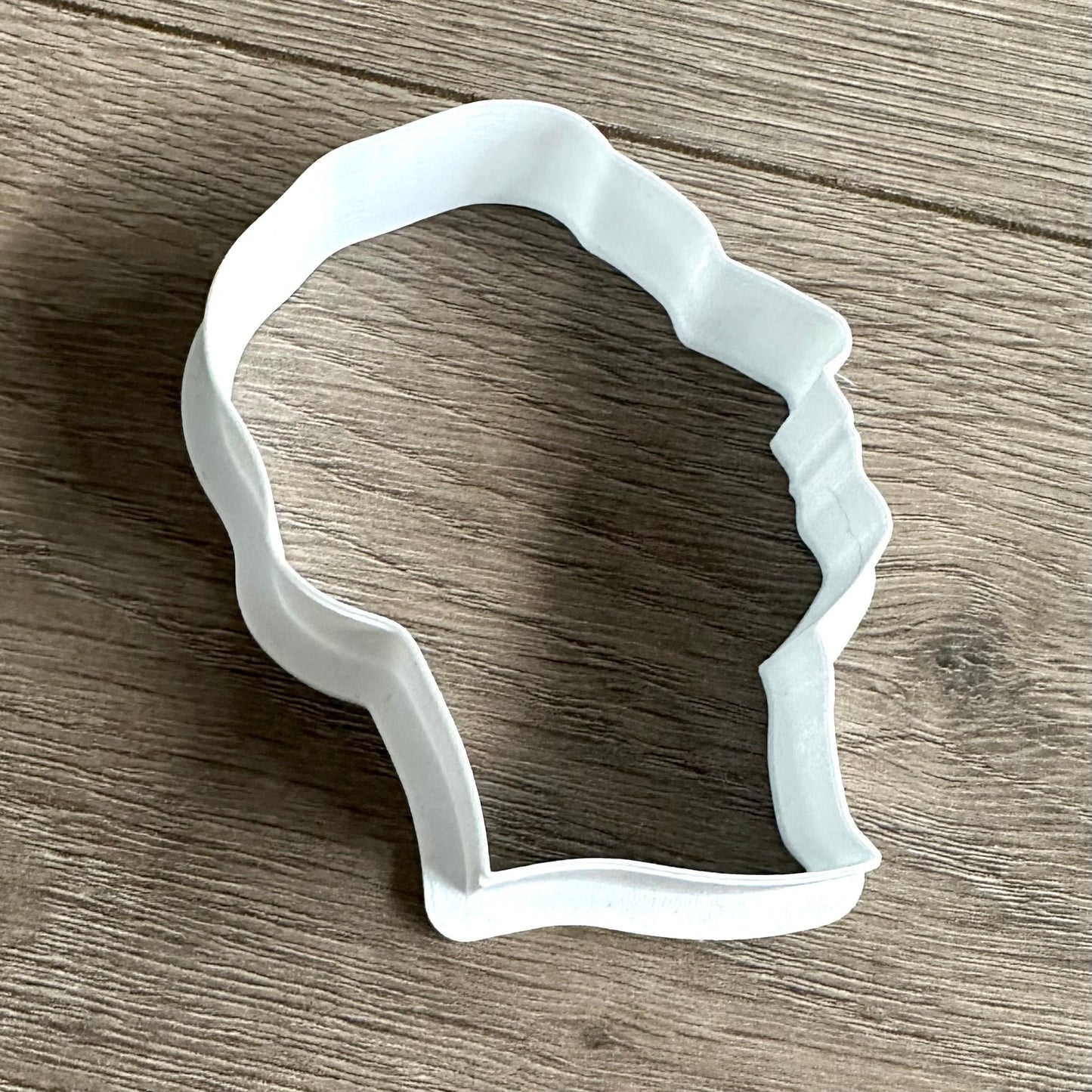 Prince Charles Head Silhouette Cookie Cutter - Biscuit - Fondant - Clay cutter - Dough - Kings Coronation - Monarchy - Royalty - Royal Stamp